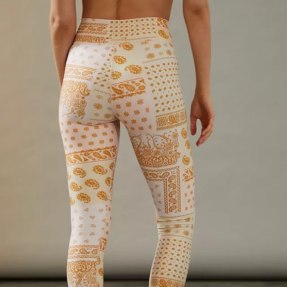 The Upside Carmen Bandana Leggings Athleisure Southwest Western Anthropologie - Picture 6 of 11